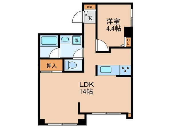 ポプリ蓮沼の物件間取画像